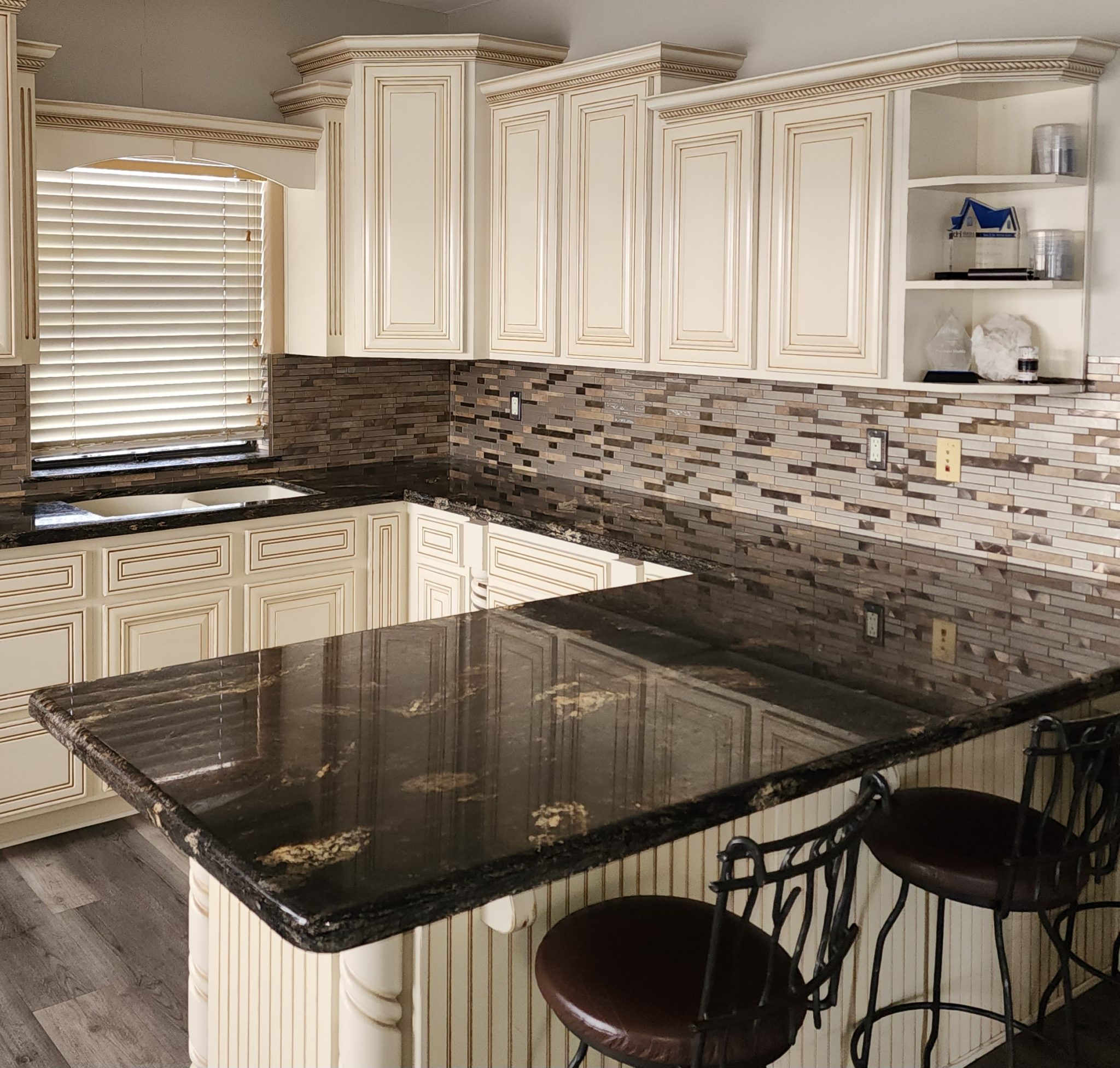 Traditional Kitchen Remodel by Precision Marble & Granite project photo