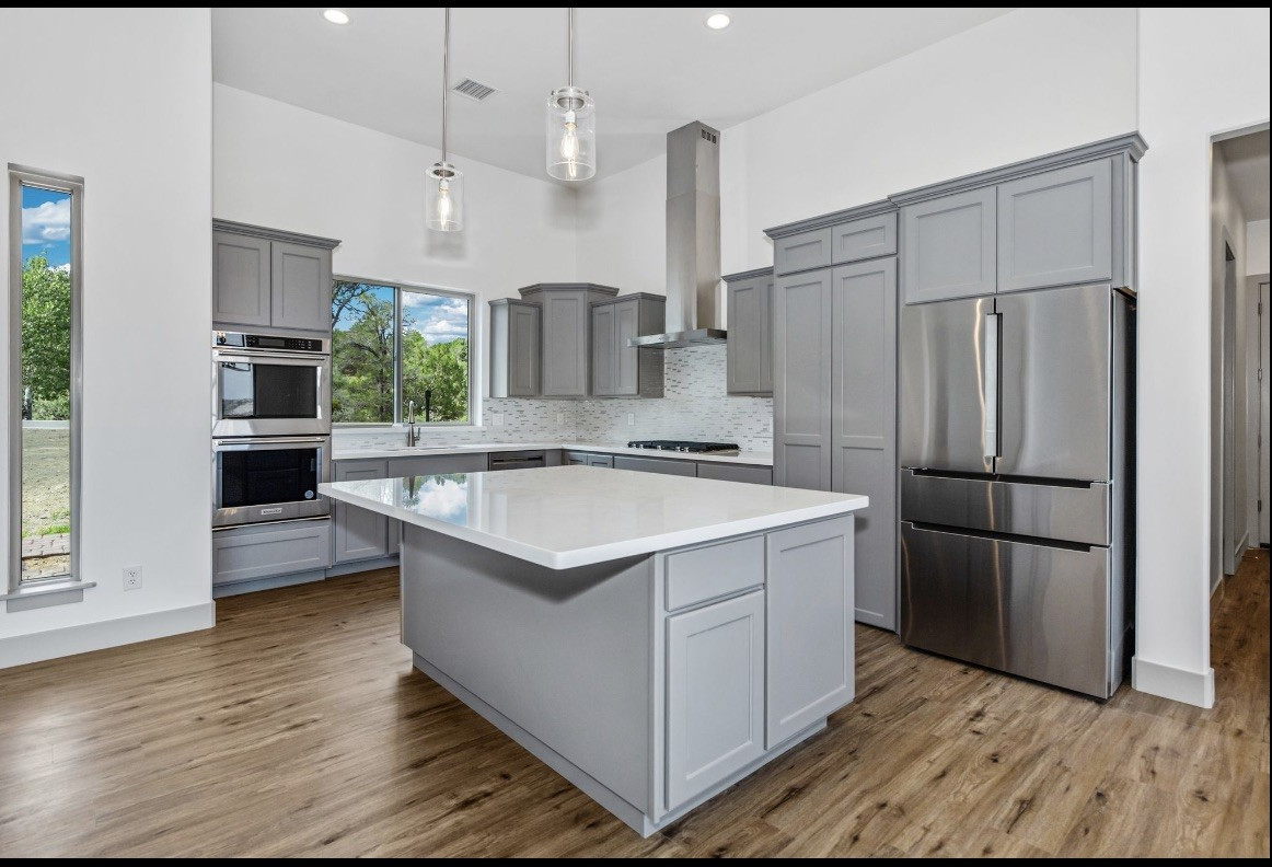 Contemporary Transitional Kitchen Remodel by Precision Marble & Granite project photo